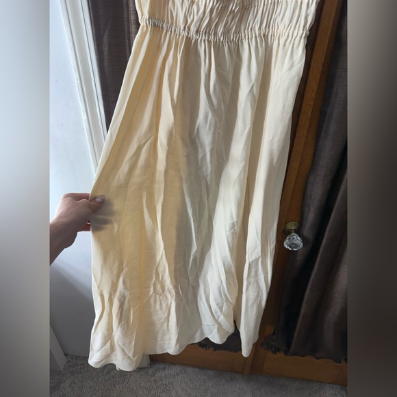Zara Cream Maxi Dress XS - Picture 5 of 6